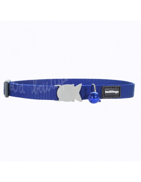 Collier Chat Red Dingo couleur bleu foncé
