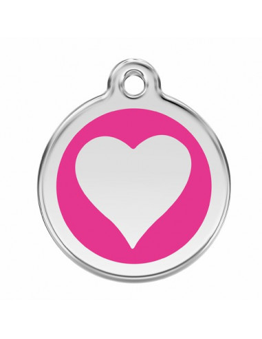 Médaille pour chat Red Dingo Cœur - La Boutique à Pierrot