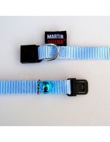 Collier pour chat uni + sécurité...