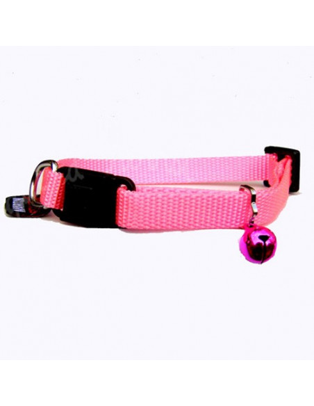 Collier Martin Sellier rose pour chat