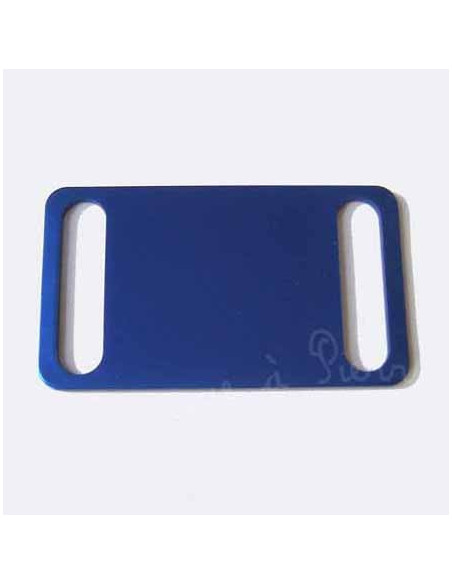 Plaque pour chien MM adaptable sur collier - La Boutique à Pierrot