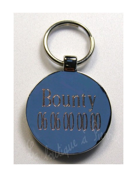 La Boutique à Pierrot - médaille trèfle - gravure