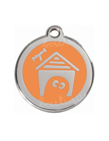 Médaille pour chien "Niche" 2cm Red...