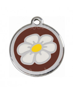 Médaille pour chien "Fleur...