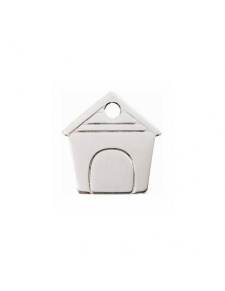 Médaille chien red dingo 2 x 2cm, Style niche en acier inoxydable