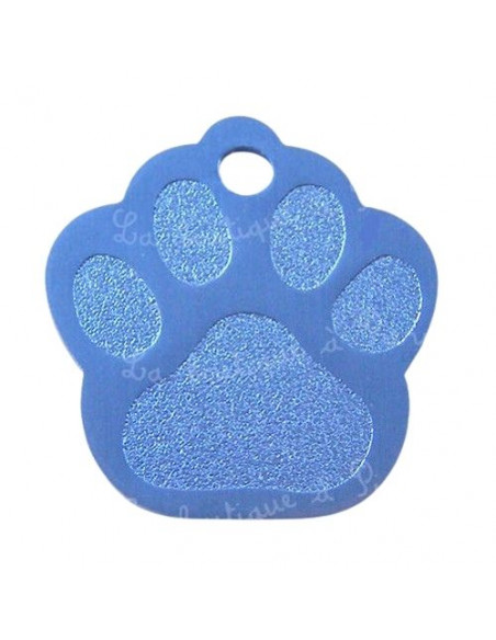 Médaille Patte de chien Alu 35 x 33mm - La Boutique à Pierrot