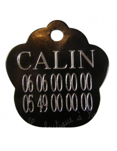 Médaille Patte de chien Alu 35 x 33mm - La Boutique à Pierrot