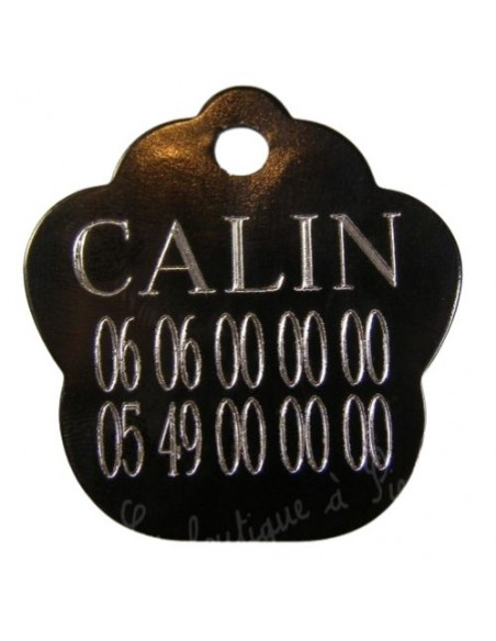 Médaille Patte de chien Alu 35 x 33mm - La Boutique à Pierrot