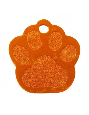Médaille Patte de chien Alu 35 x 33mm - La Boutique à Pierrot