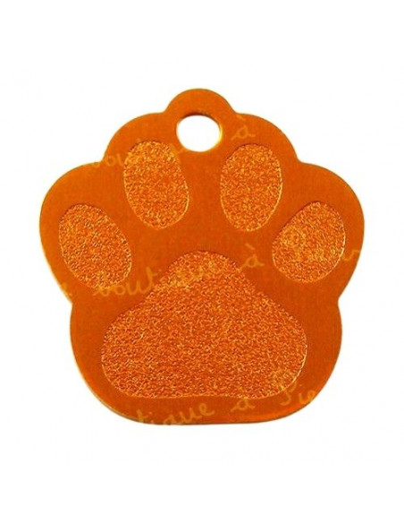 Médaille Patte de chien Alu 35 x 33mm - La Boutique à Pierrot