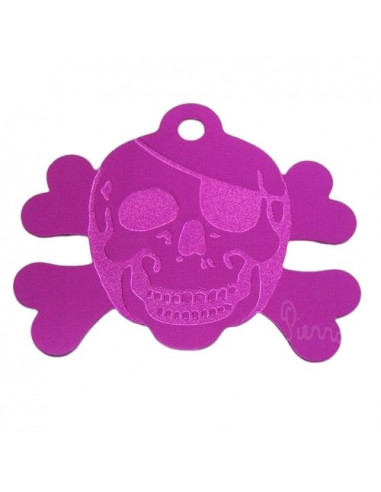 Médaille pour chien "Pirates" 3,7 cm...