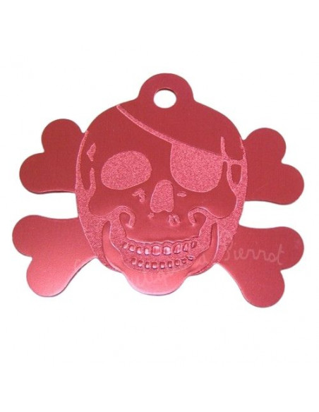 Médailles pour chiens Petit Pirate en Alu - La Boutique à Pierrot