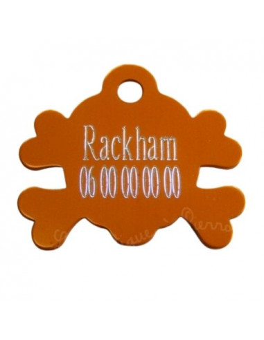 Médaille pour chien "Pirates" 4,2 cm...