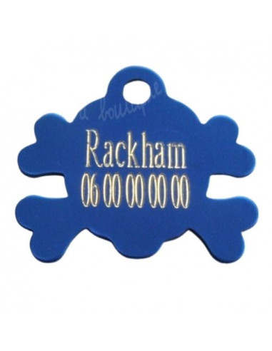 Médaille pour chien "Pirates" 5 cm x...