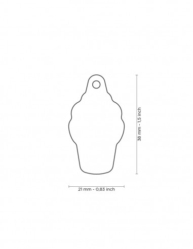 Médaille Food Crème glacée pour chien...