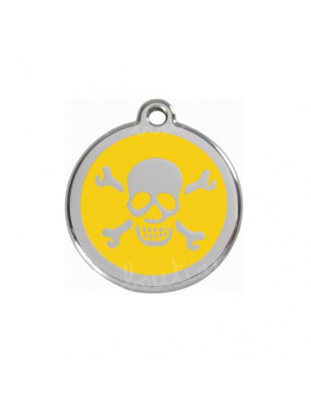 Pendentif Pirate 3 cm Red Dingo 3cm pour chien