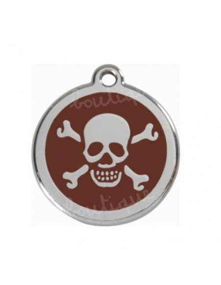 Pendentif Pirate 3 cm Red Dingo 3cm pour chien