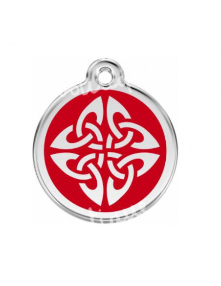 Médaille Red Dingo Tribal 3cm - La Boutique à Pierrot