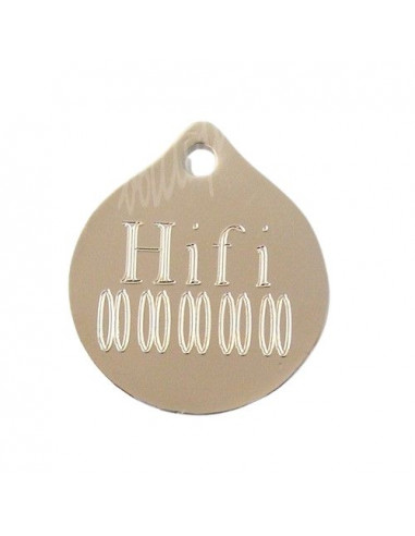 Médaille Star strass 2 cm