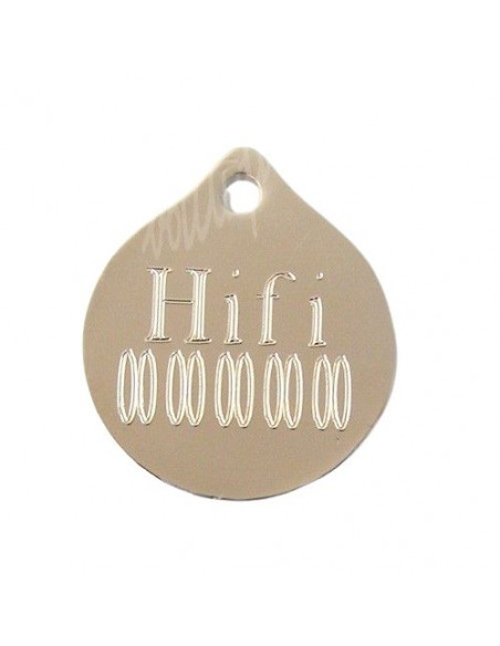 Médaille Star strass 2 cm