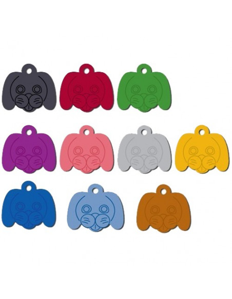 Médaille chien Tête de toutou