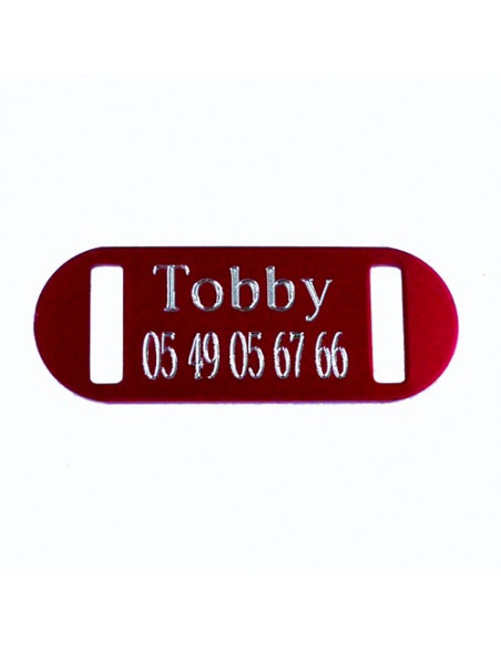 Plaque PM pour collier chien