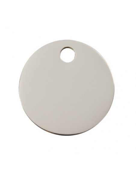 Médaille en acier inoxydable Red Dingo pour chien 3cm