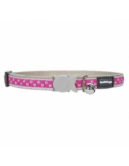 La Boutique à Pierrot - Collier pour chat  Red Dingo rose avec petites pattes