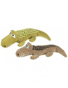 Peluche crocodile pour chien avec effet sonore