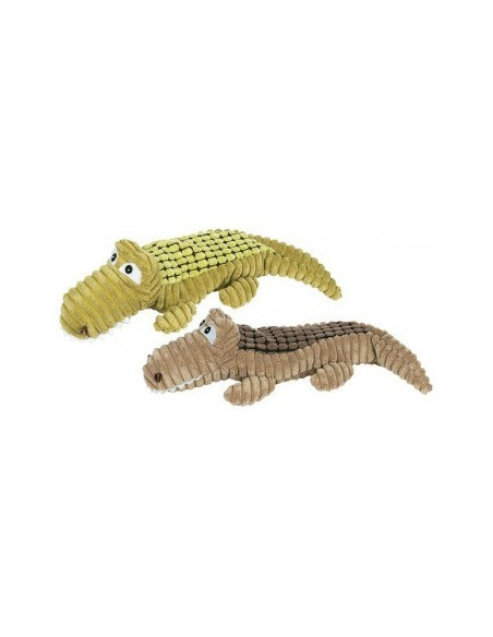 Peluche crocodile pour chien avec effet sonore