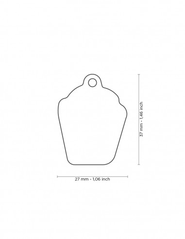 Médaille Food Pop corn