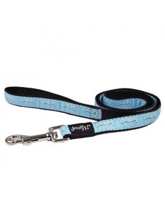 Laisse bleue Good Dog Doogy