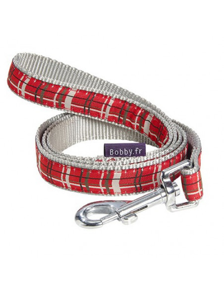 Laisse rouge Bobby kilt
