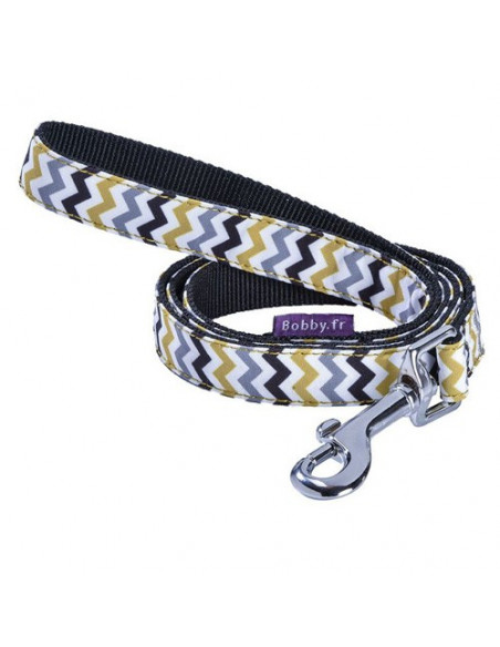 Laisse Bobby Zigzag pour chien