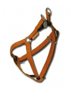 Harnais pour chien Mac Leather marron