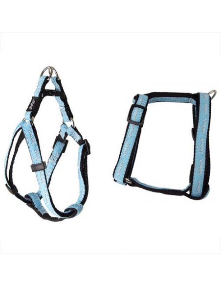 Harnais pour chien Doogy Good Dog bleu