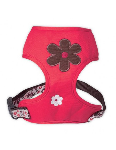 Harnais tee-shirt pour chien Bobby, Flower rouge