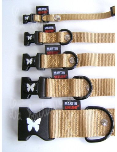 Collier pour chien Martin Sellier sangle - La Boutique à Pierrot