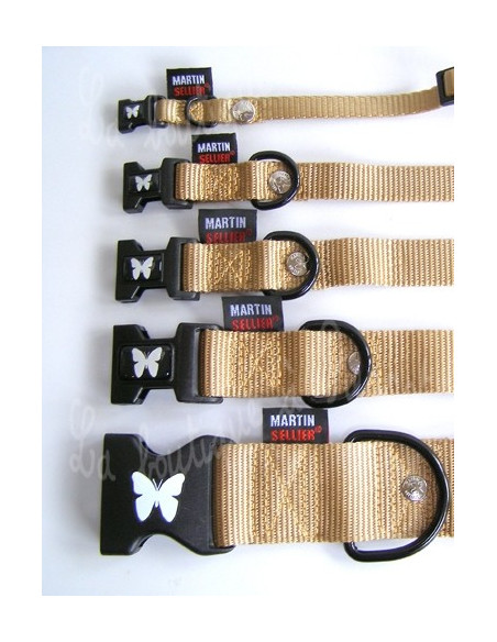 Collier pour chien Martin Sellier sangle - La Boutique à Pierrot
