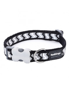 Collier Red Dingo réfléchissant Ziggy noir pour chien