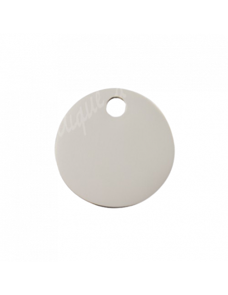 Médaille Ronde 2,5 cm polie Métal