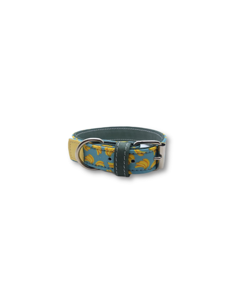 collier cuir vachette banane