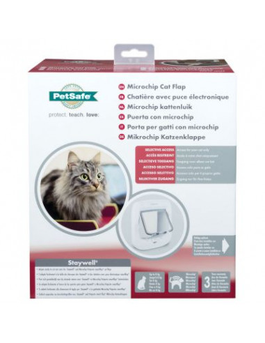 Chatière avec puce électronique