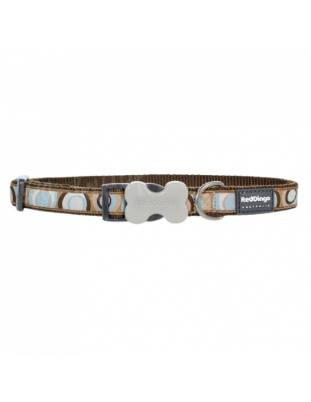Collier pour hien marron Collection circadelic