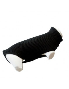La Boutique à Pierrot - Pull pour chien Doogy noir - taille 24 cm à 60 cm