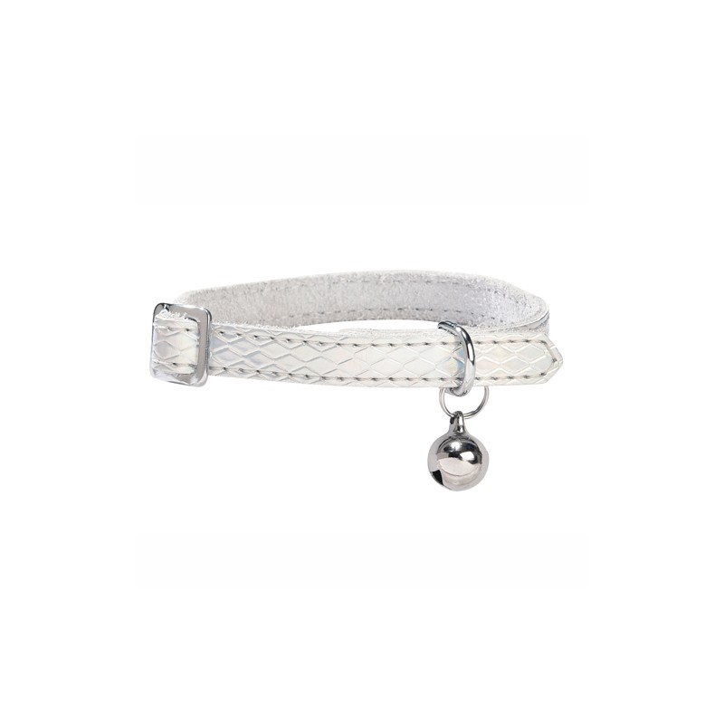 Collier Cuir Pour Chat Bobby Power Peau Argent La Boutique A Pierrot Collier Cuir Pour Chat Bobby Power Peau Argent La Boutique A Pierrot