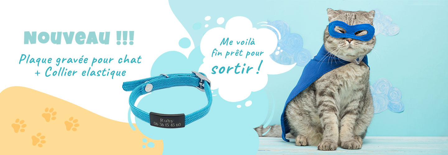 Médaille pour chien gravée à personnaliser - Senza Fine Bijoux